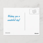 誕生日カップケーキポストカード ポストカード (裏面)