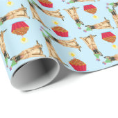 誕生日カップケーキマリノ ラッピングペーパー (ロールコーナー)