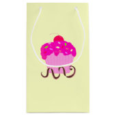 誕生日カップケーキ スモールペーパーバッグ (裏面)