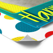 誕生日カップケーキ – 柴犬 ポスター (角)