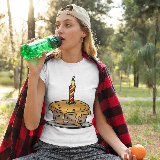 誕生日カップケーキTシャツ Tシャツ