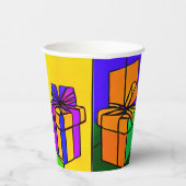 誕生日カップ付きギフトデザイン 紙コップ (右)