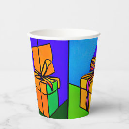 誕生日カップ付きギフトデザイン 紙コップ