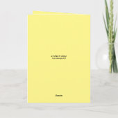 誕生日カパーソナライズされたードピザパーティー猫 カード (裏面)