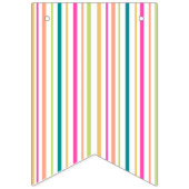 誕生日カラフルアゲハチョウバンティンバナー バンティングフラッグ (第1の旗)