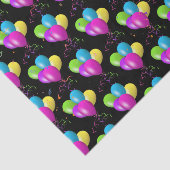 誕生日カラフルバルーンブーケ 薄葉紙 (詳細)