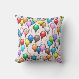誕生日カラフルバルーン クッション
