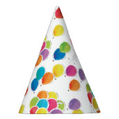 誕生日カラフルバルーン パーティーハット (右)