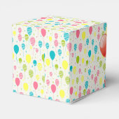 誕生日カラフルバルーン フェイバーボックス (裏面サイド)