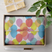 誕生日カラフルパーティバルーンティッシュペーパー 薄葉紙 (ギフト)