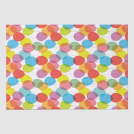 誕生日カラフルパーティバルーンティッシュペーパー 薄葉紙