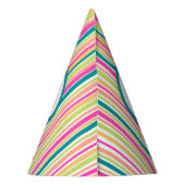 誕生日カラフルパーティー帽 パーティーハット (裏面)