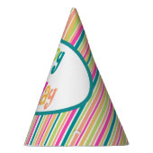 誕生日カラフルパーティー帽 パーティーハット (右)