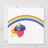 誕生日カラフルパーティー 招待状 (裏面)