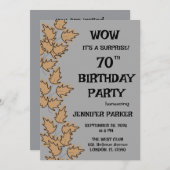 誕生日カラフルパーティー 招待状 (正面/裏面)