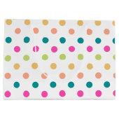 誕生日カラフル大抱き枕 ラージペーパーバッグ (裏面)