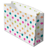 誕生日カラフル大抱き枕 ラージペーパーバッグ (裏面アングル)