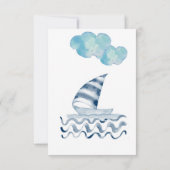 誕生日カラフル招待状 招待状 (裏面)