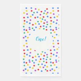 誕生日カラフル紙吹雪点