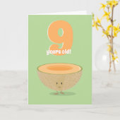 誕生日カンタループ |誕生日カード カード (黄色い花)