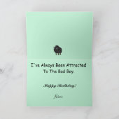 誕生日カーカスタマイズド! シーズンカード (内部)