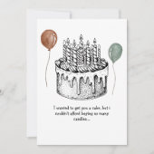 誕生日カードおもしろい誕生日カードおじいちゃん,パパ シーズンカード (正面)