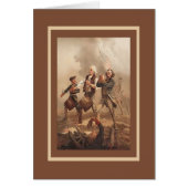 誕生日カードお気に入りの戦英雄用レトロ画像 (正面)