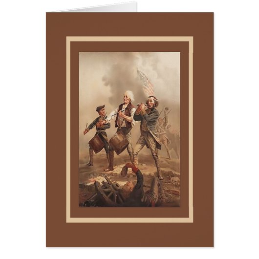 誕生日カードお気に入りの戦英雄用レトロ画像 (正面)