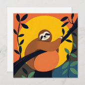 誕生日カードとスロカラフルスデザイン (正面/裏面)