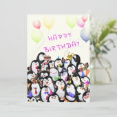 誕生日カードとハッピーペンギンパーティー (スタンド正面)