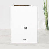 誕生日カードのパーソナライズ カード (裏面)