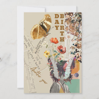 誕生日カードまたは招待 招待状