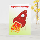 誕生日カードを！ カード (黄色い花)