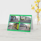 誕生日カードアイリッシュ カード (黄色い花)