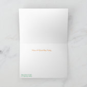 誕生日カードアイルランド カード (内部)