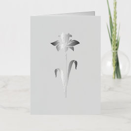 誕生日カードアート及びデザイン 箔グリーティングカード