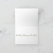 誕生日カードアート&デザインスタイル カード (内部)