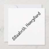 誕生日カードカラフルキリンデザイン (裏面)