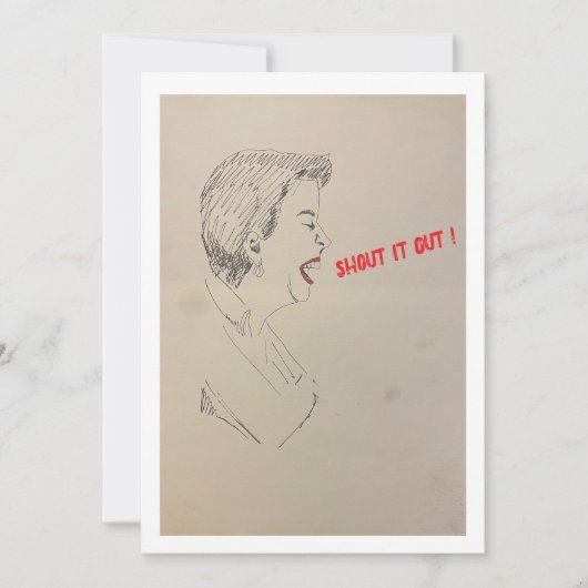 誕生日カードカード! 招待状 (正面)