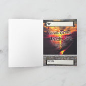 誕生日カードシェルビーACコブラ カード (内部)