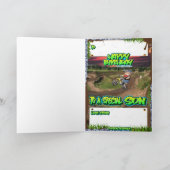 誕生日カードソン カード (内部)