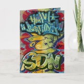 誕生日カードソン カード (正面)