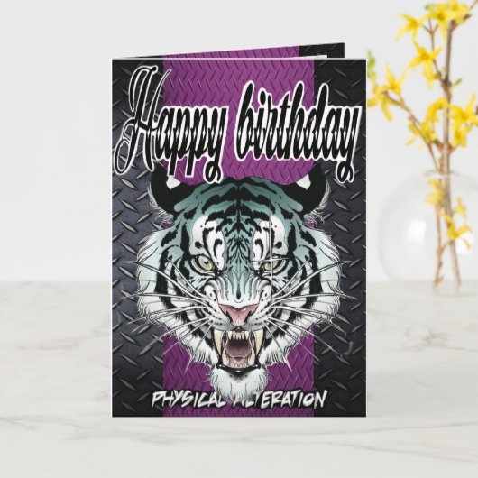 誕生日カードトラ カード (黄色い花)