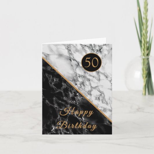 誕生日カードパーソナライズされた年別デザイン カード (正面)