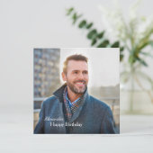 誕生日カードフォトカスタム (スタンド正面)