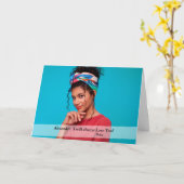 誕生日カードフォトカスタム カード (黄色い花)