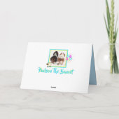 誕生日カード上のBasset "Counting Sheep"おもしろい カード (裏面)