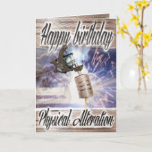 誕生日カード入れ墨機 カード (黄色い花)