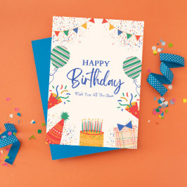 誕生日カード印刷可能 – オンラインの誕生日メッセージ カード