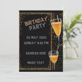 誕生日カード招待状の発表 招待状 (スタンド正面)